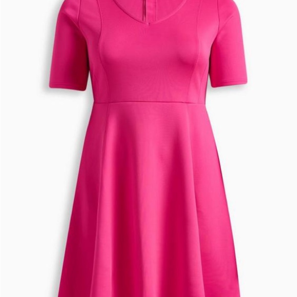 Torrid Vibrant Pink Mini Dress